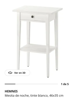Mesilla Blanca Ikea Hemnes
