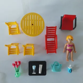 Set da Giardino Playmobil con Figura