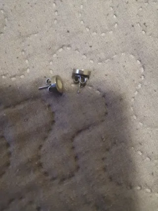 Pendientes brillantes no aro