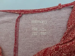 Blusa T S Estampada. Medidas en descripción