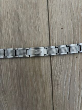 Pulsera Lacoste Plata
