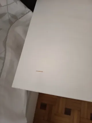Mesilla Ikea Hemnes Madera Blanca