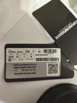 Ciabatte Emporio Armani Bianche e Nere