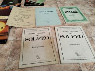 Lote Libros de Música Varios