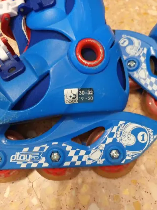 Patines Oxelo Azules Talla 30-32