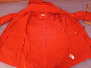Chaqueta tipo parka ligera, Zendra, talla 44, roja
