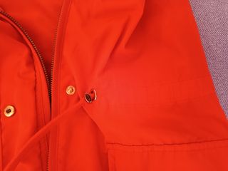 Chaqueta tipo parka ligera, Zendra, talla 44, roja