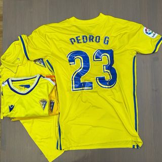 Lote 5 Camisetas CF Cádiz Firmadas