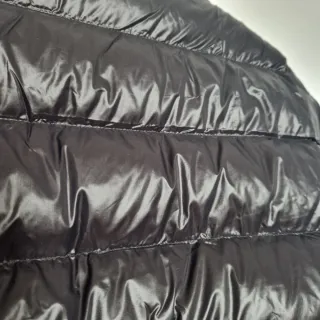 Chaqueta plumas negra cazadora hombre Acorus