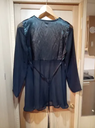 Blusa negra Clock House Talla M