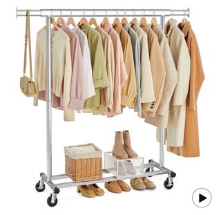 Conjunto de percheros y burros para momtar tienda