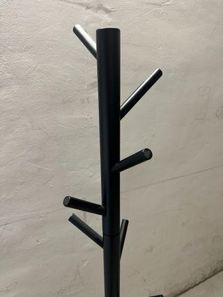 Conjunto de percheros y burros para momtar tienda