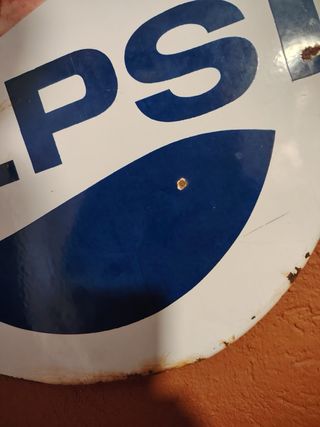 Cartel Pepsi Antiguo