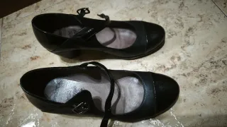 Zapatos Wonders negros tacón plano Talla 36