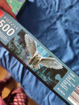 Puzzle Educa Búho 500 Piezas Anne Stokes