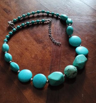 Collana turchese