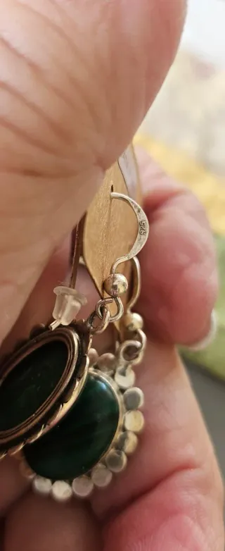 Pendientes Plata y Gemas Naturales