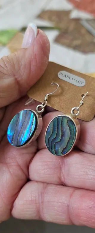 Pendientes Plata y Gemas Naturales