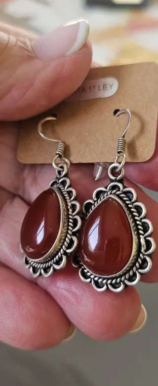 Pendientes Plata y Gemas Naturales