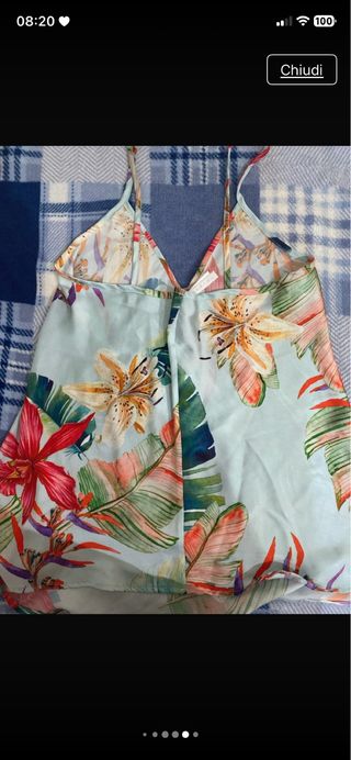 Top Imperial fantasia floreale