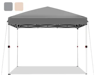 Carpa plegable SUNLULA Caqui y 4 sillas plegable