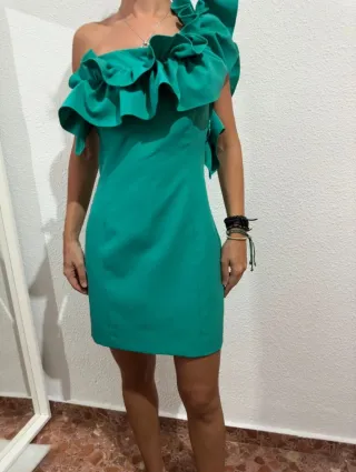 Vestido fiesta Green Coast Talla 34