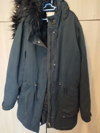 Abrigo Zara chica azul marino talla 13 14 años S