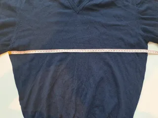 Jersey Pulligan Lana Azul Marino