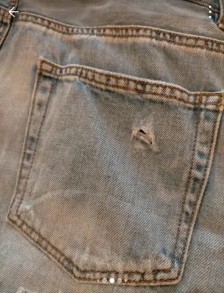 Mono corto vaquero Pull&Bear
