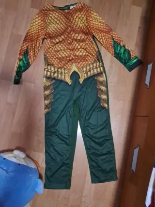 Disfraz Aquaman Talla L (7-8)  1 solo uso