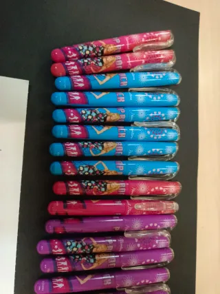 Bolígrafos Hannah Montana de cartuchos de pluma