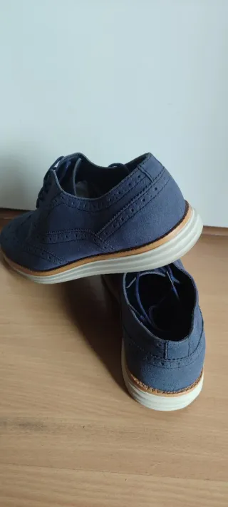 Zapatos de vestir azul talla 43