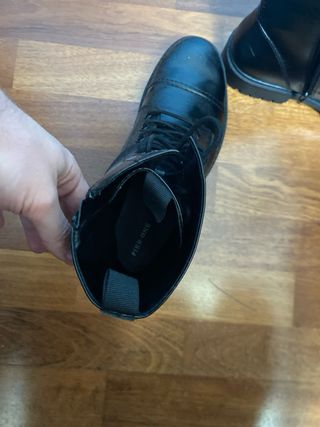 Botines Pier One Unisex Negro