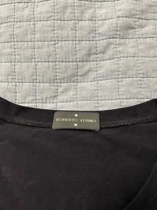 Camiseta Roberto Verino Talla S Negra