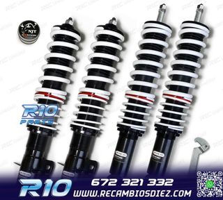 KIT SUSPENSION ROSCADA NJT EXTREM VOLKSWAGEN VW GOLF MK1 JET