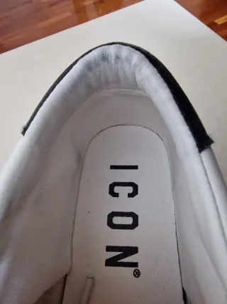 Scarpe bianche ICON uomo donna bambino n 37