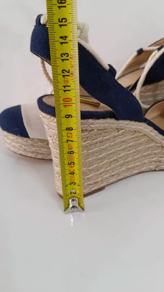 Sandalias Michael Kors Cuña Rayas