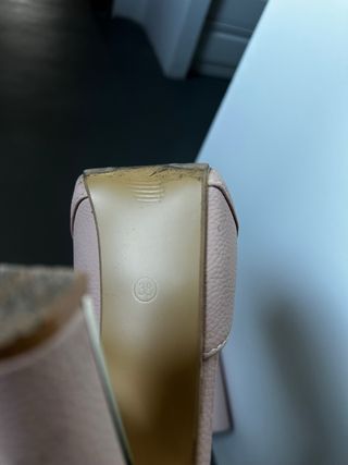 Conjunto Bolso y Zapatos Beige