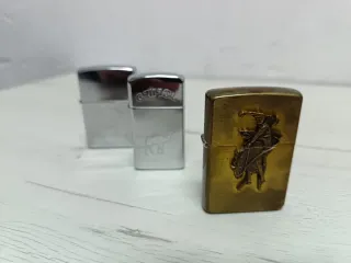 Lote 3 mecheros Zippo