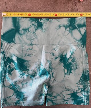 Leggings cortos deportivos Shein Tie-Dye Talla M