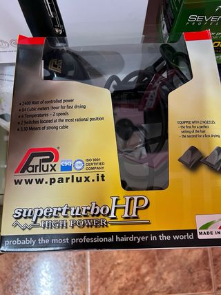 Secador Parlux 2800 Negro