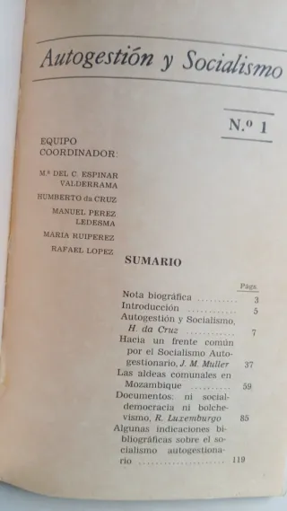 Autogestión y Socialismo – Libro Política / Econom