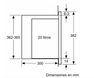 Microondas Siemens Encastrable