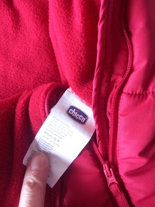 Buzo de bebé 0-3 meses rojo
