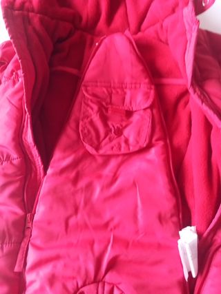 Buzo de bebé 0-3 meses rojo
