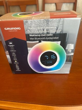 Grundig Despertador Luminoso Bluetooth Radio