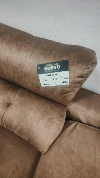 Sofá Rinconera Beige Tela