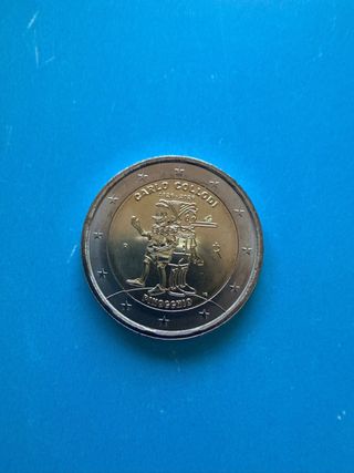 Moneda 2€ Italia 2026 Pinocchio