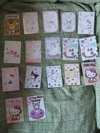 Lote Cromos Hello Kitty y Amigos 6x1 euro