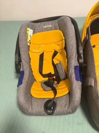 Carrito bebé Be Cool + Silla + Capazo